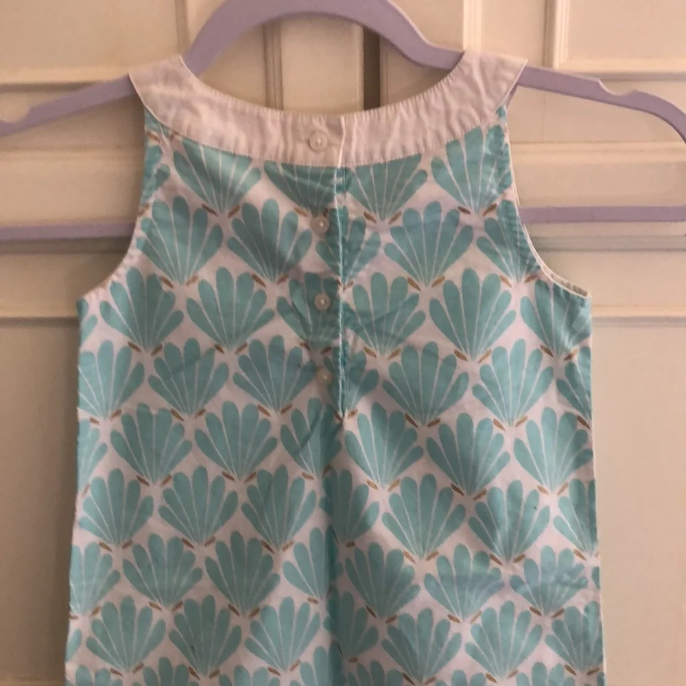 Gymboree Scallop Shell Sleeveless Shift Dress - Picture 6 of 11